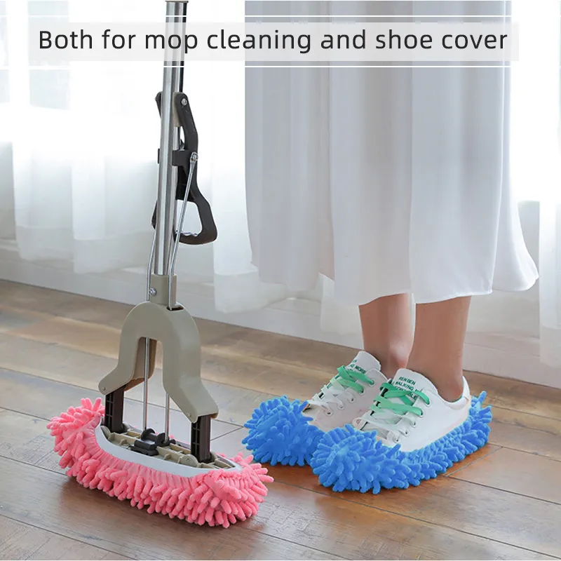 Dust Mop Slippers