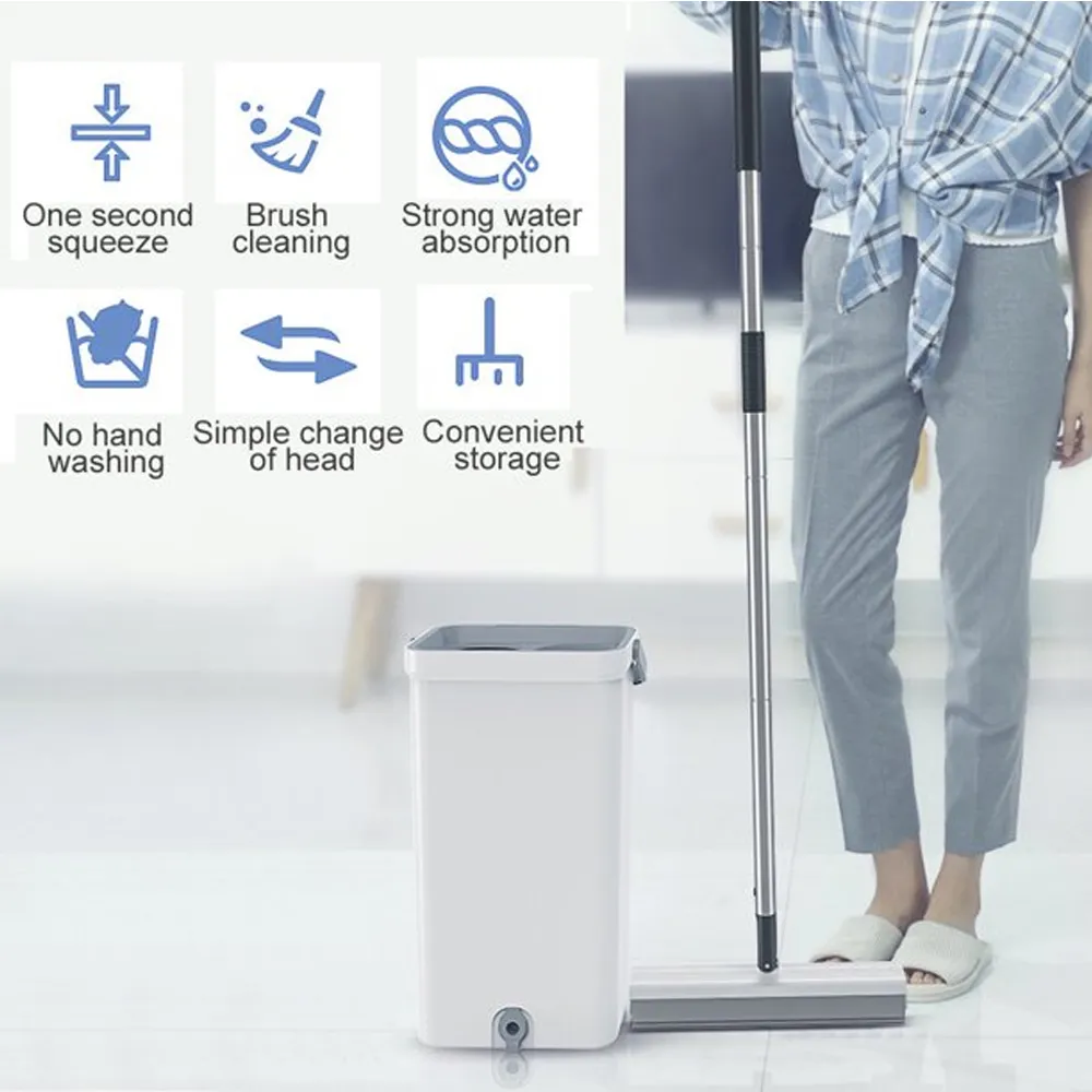 Squeeze Mop With Bucket