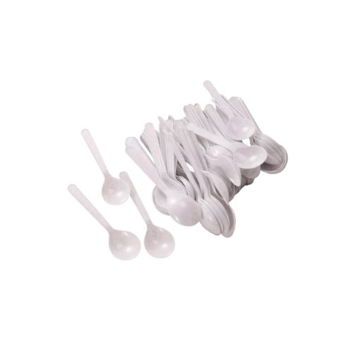 Disposable Round Spoon – Smooth & Sturdy