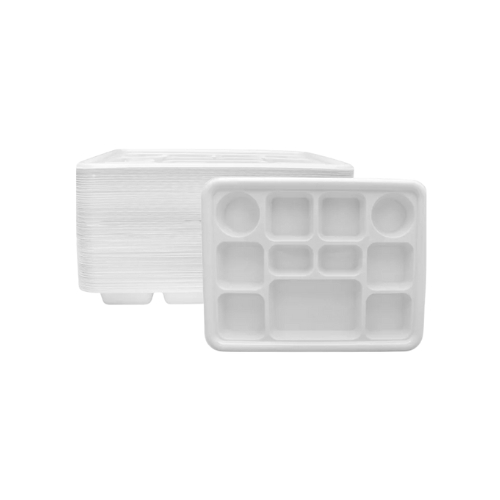 11-Compartment Plate – Disposable